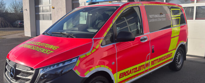 Neues Einsatzfahrzeug im Dienst