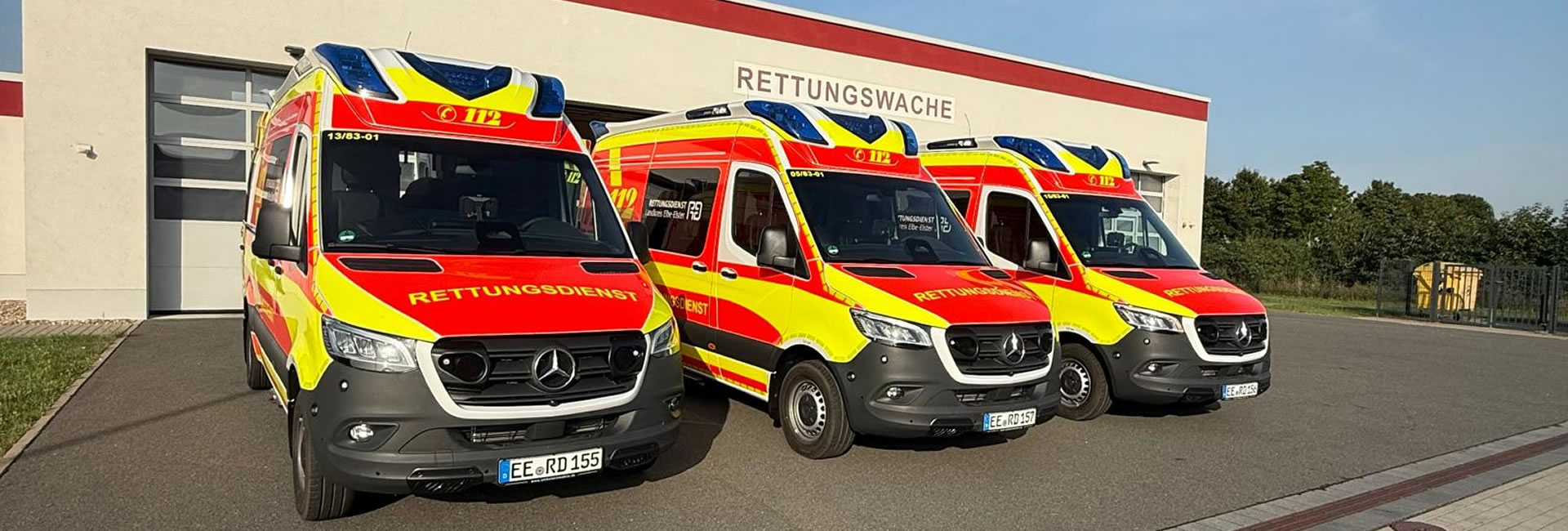 Drei neue Rettungswagen für Schönewalde, Oppelhain und Sonnewalde