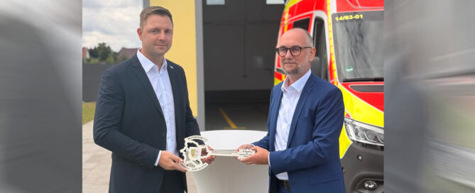 Neue Rettungswache Großthiemig