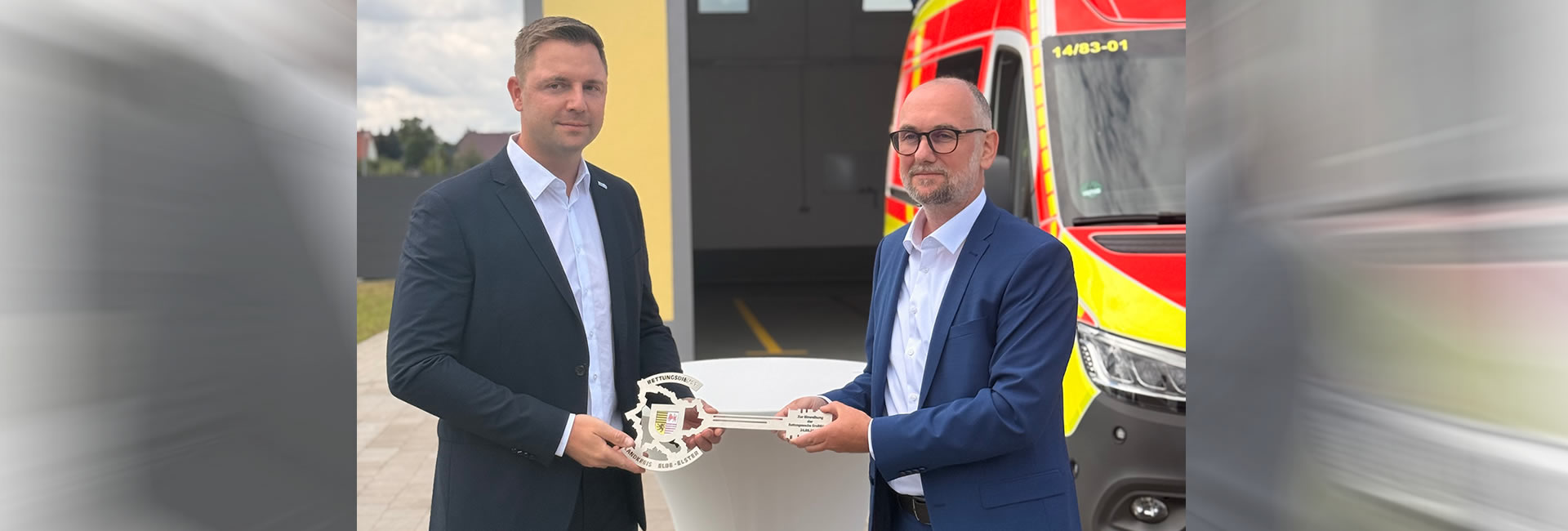 Neue Rettungswache Großthiemig