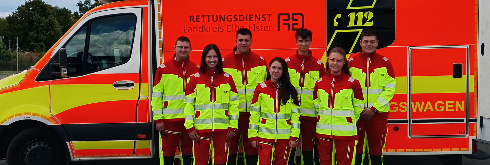 Sieben neue Gesichter im Rettungsdienst